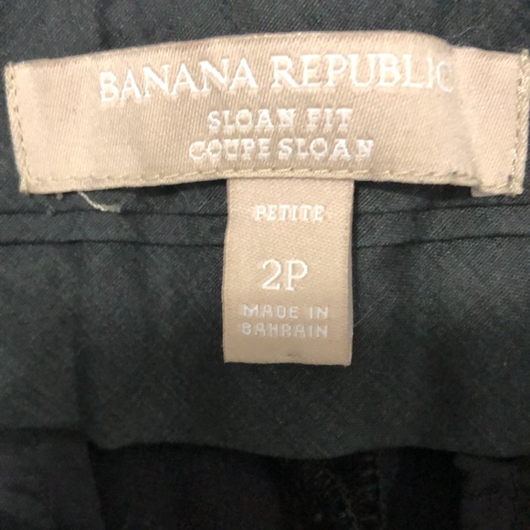 Banana Republic Petite Black Dress Pant - Picture 2 of 4